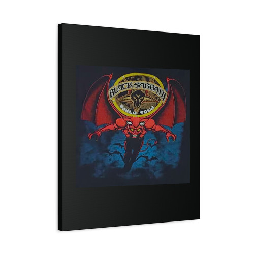 Born To Be Wild Skate Black Sabbath Mob Rules Tour Canvas Print Poster