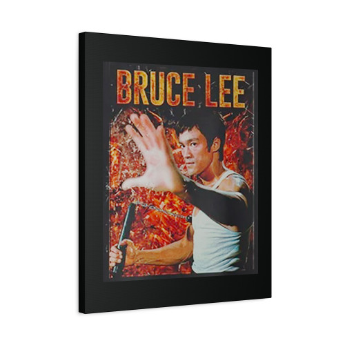 Bruce Lee Jeet Kune Do Los Angeles Canvas Print Poster