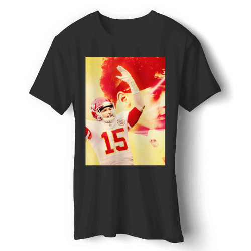 Patrick Mahomes Quarterback Kansas City Man's T-Shirt