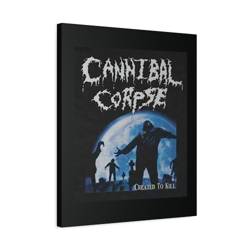 Cannibal Corpse Created To Kill American Death Metal Canvas Print Poster