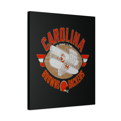 Carolina Browns Backers Canvas Print Poster