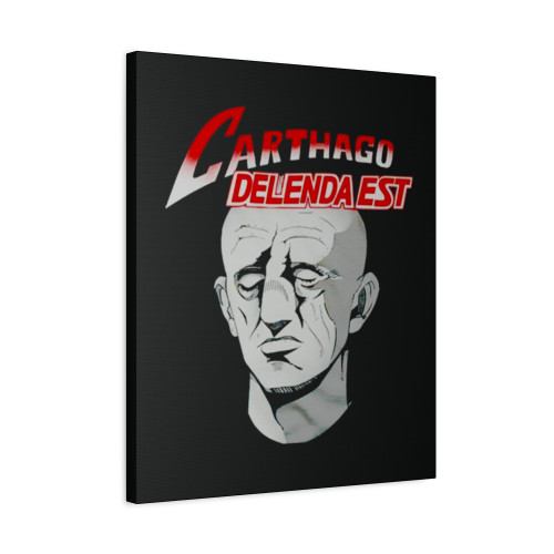Carthago Delenda Jojo Reference Canvas Print Poster
