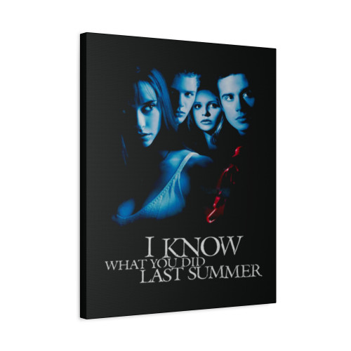 Cast I Know What You Did Last Summer Graphic Canvas Print Poster