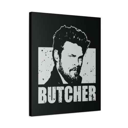 Cast The Boys Series Retro Billy Butcher Canvas Print Poster