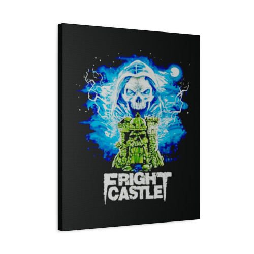 Castle Grayskull Fright Castle Canvas Print Poster