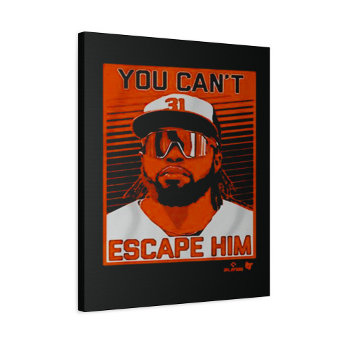 Cedric Mullins You Cant Escape Him Canvas Print Poster