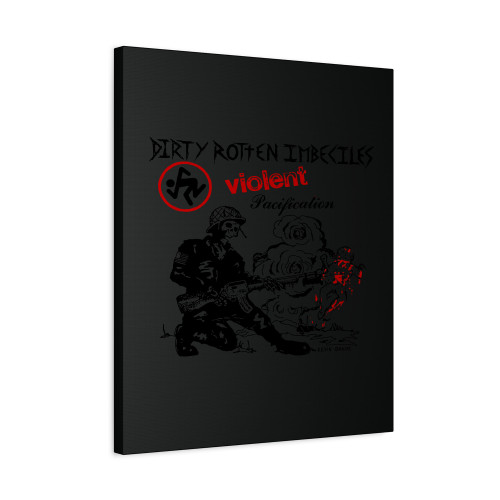D R I Violent Pacification Thrash Metal Crossover Sod Canvas Print Poster