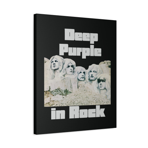 Deep Purple In Rock Canvas Print Poster