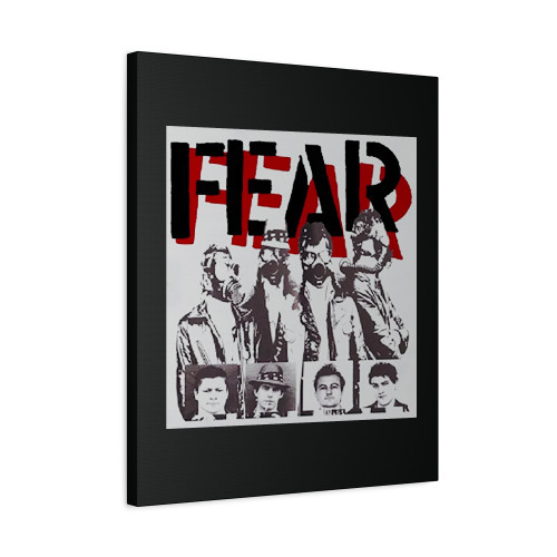 Fear Mask Music Rock Punk Band Canvas Print Poster