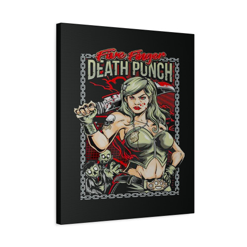 Five Finger Death Punch Assassin Canvas Print Poster Five Finger Death Punch Assassin Canvas Print Poster