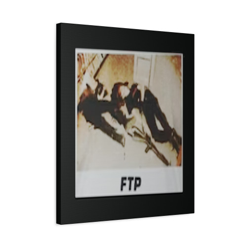 Ftp Goth Suicideboys Wulf Columbine Grailled Vintage Canvas Print Poster