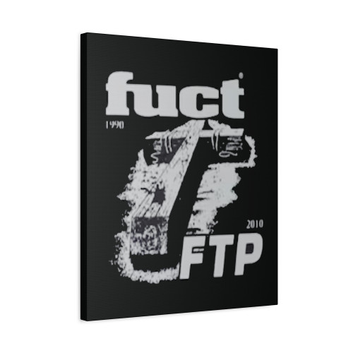 Ftp X Fuct Fallen Cross Canvas Print Poster