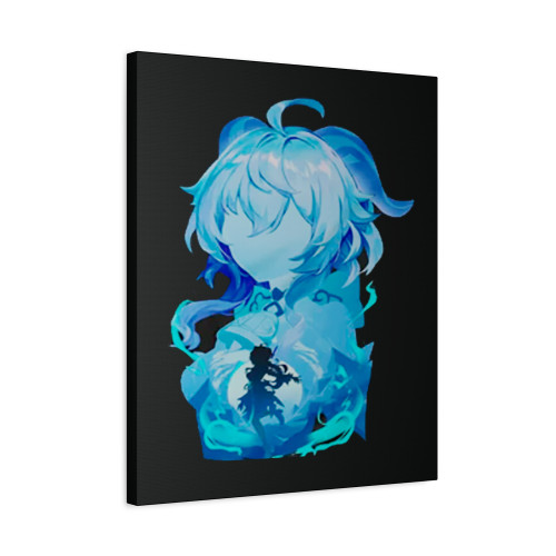 Ganyu Genshin Impact Canvas Print Poster