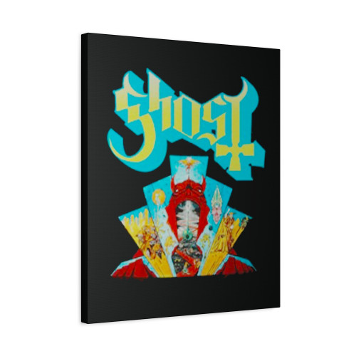 Ghost Papa Emeritus Devil Window Canvas Print Poster