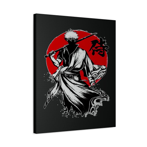 Gintoki Sumi E Gintama Canvas Print Poster