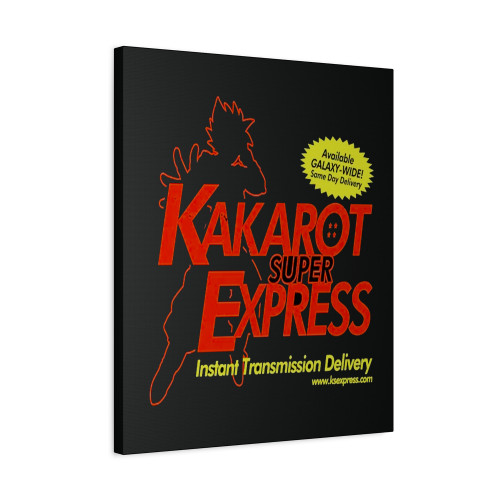 Goku Delivery Service Canvas Print Poster