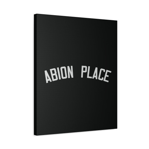 Albion Place Lake Canvas Print Poster