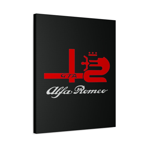 Alfa Romeo Replica Supersport Rally Car Sport Canvas Print Poster