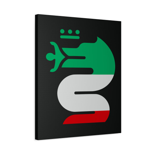 Alfa Romeo Snake Canvas Print Poster