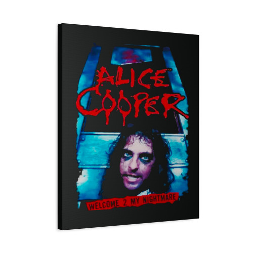 Alice Cooper Welcome 2 My Nightmare Canvas Print Poster