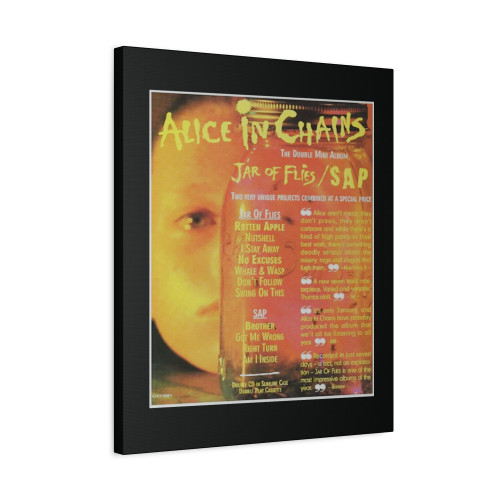 Alice In Chains Jar Of Flies & Sap Canvas Print Poster