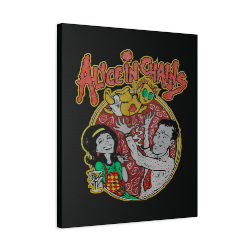 Alice In Chains Tour Music Band Lovers Canvas Print Poster
