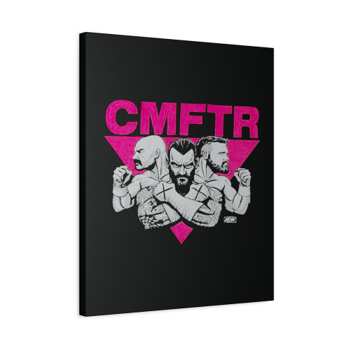 All Elite Wrestling Cmftr Canvas Print Poster