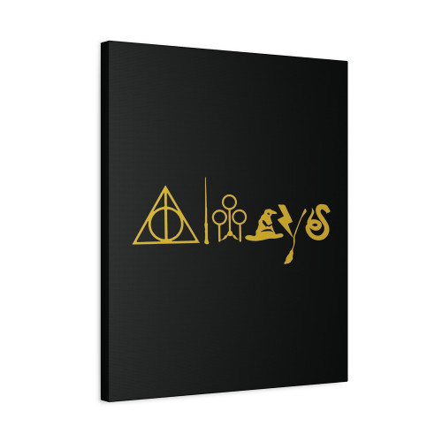 Always Potter Inspired Day Wizard Canvas Print Poster
