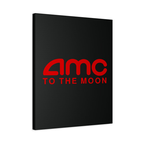 Amc To The Moon Parody Canvas Print Poster