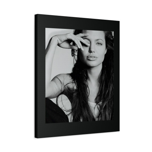 Angelina Jolie Actress Canvas Print Poster