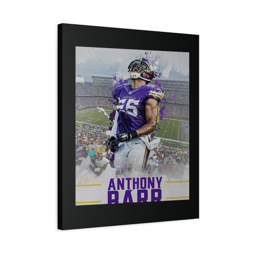 Anthony Barr Nt Minnesota Vikings Canvas Print Poster