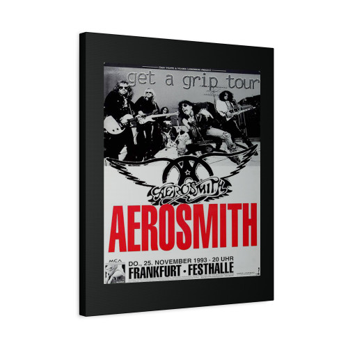 Aerosmith Get A Grip Frankfurt 1993 Canvas Print Poster