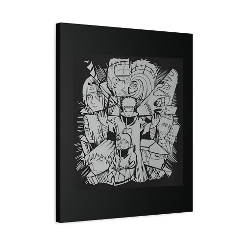 Akatsuki Art Anime Naruto Canvas Print Poster