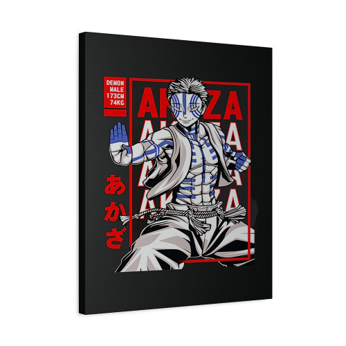 Akaza Anime Demon Slayer Canvas Print Poster