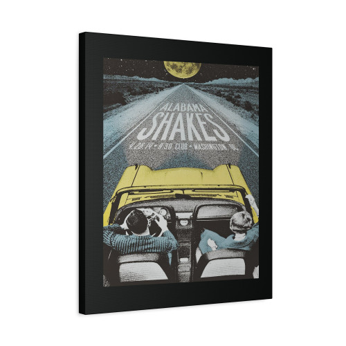 Alabama Shakes Gig Canvas Print Poster