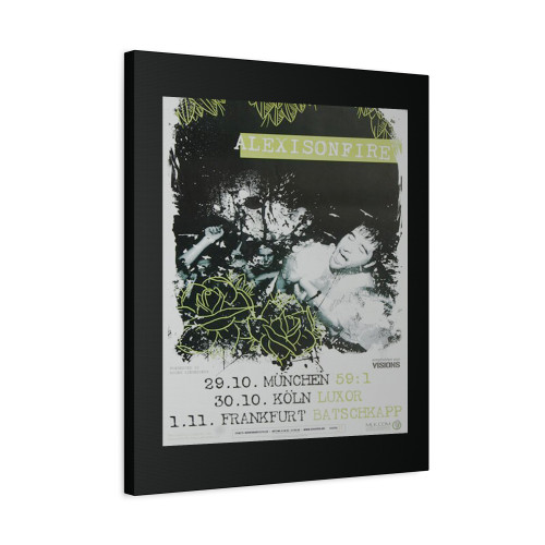 Alexisonfire Old Crows Tour 2010 Canvas Print Poster