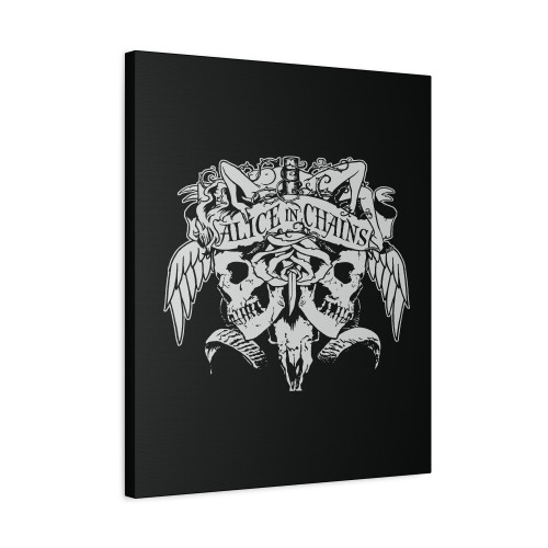 Alice In Chains Logo Pearl Jam Canvas Print Poster