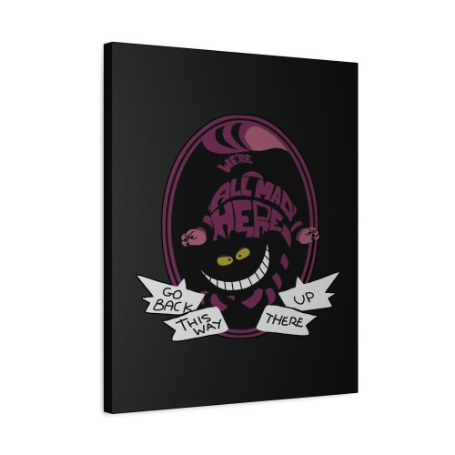 Alice In Wonderland Cat Cheshire Canvas Print Poster Alice In Wonderland Cat Cheshire Canvas Print Poster