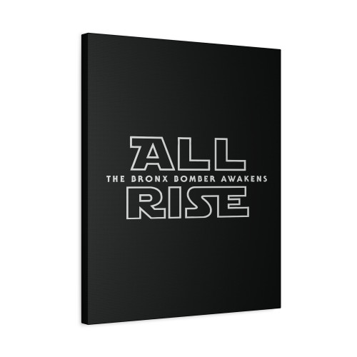 All Rise For Aaron Judge Yankees Bronx Bomber Star Wars Canvas Print Poster