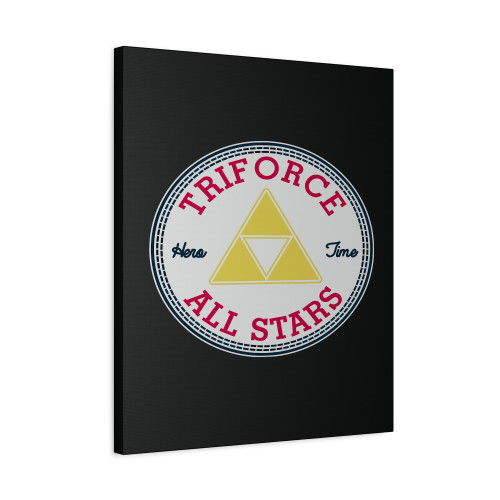 All Star Hero Triforce Canvas Print Poster