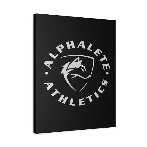 Alphalete Athletic Wolf Logo Canvas Print Poster