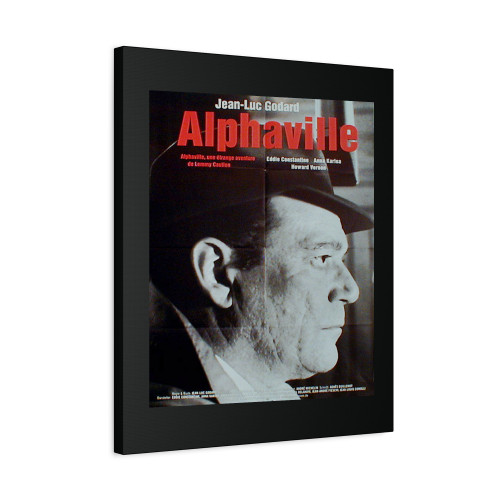 Alphaville Jean Luc Godard Canvas Print Poster