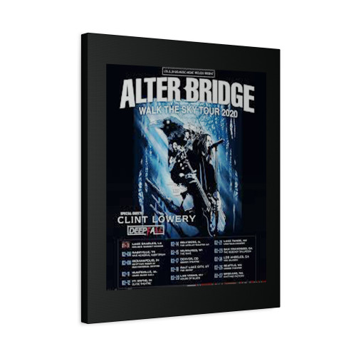 Alter Bridge Tour 2020 Canvas Print Poster