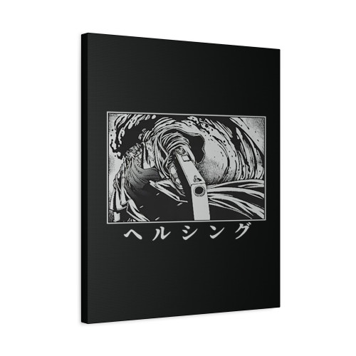 Alucard Nosferatu Hellsing Logo Art Canvas Print Poster