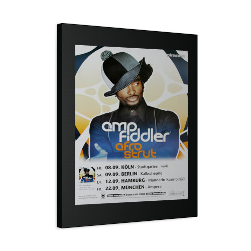 Amp Fiddler Afro Strut Tour 2006 Canvas Print Poster