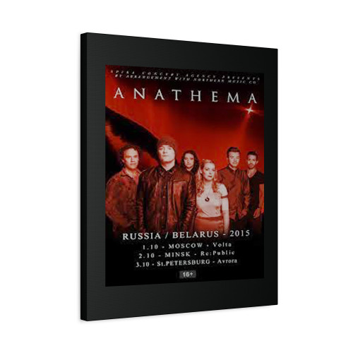 Anathema At Russia Belarus 2015 Canvas Print Poster