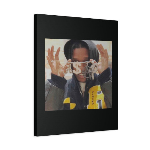 Asap Rocky Rapper 3 Canvas Print Poster