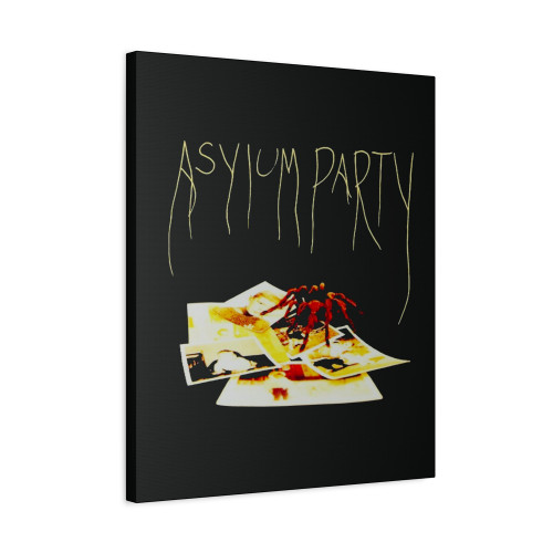 Asylum Party Post Punk Canvas Print Poster