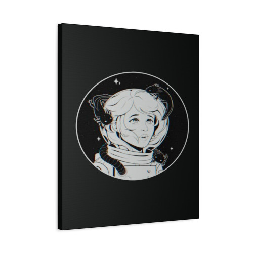 Axolotl's In Space Canvas Print Poster