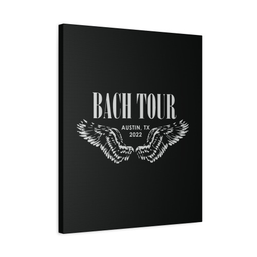 Bach Tour Rock And Roll Bachelorette Canvas Print Poster